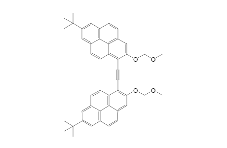 1,1'-ethyne-1,2-diylbis[7-tert-butyl-2-(methoxymethoxy)pyrene]