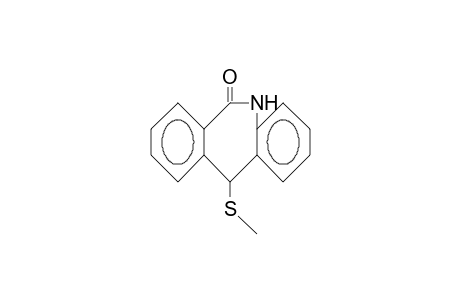 5,6-Dihydro-11-methylthio-11H-dibenz(B,E)azepin-6-one