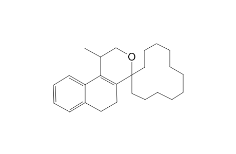 1-METHYL-1,2,5,6-TETRAHYDRO-SPIRO-[BENZO-[F]-ISOCHROMENE-4,1'-CYCLODODECANE]