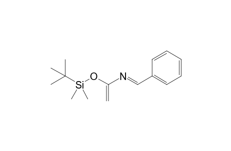 1-Phenyl-3-t-butyldimethylsilyloxy-2-aza-1,3-butadiene