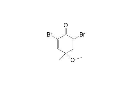 2,6-dibromo-4-methoxy-4-methyl-,2,5-cyclohexadien-1-one