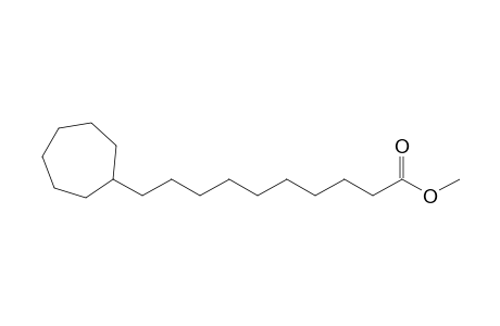 Methyl .omega.-cycloheptyl-decanoate