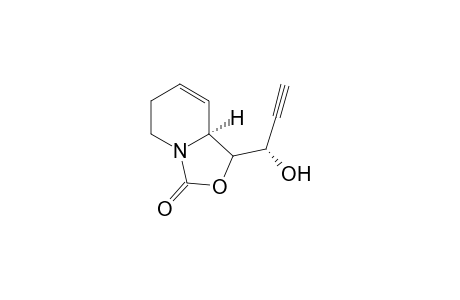 (S)-1-((S)-1-Hydroxy-prop-2-ynyl)-1,5,6,8a-tetrahydro-oxazolo[3,4-a]pyridin-3-one