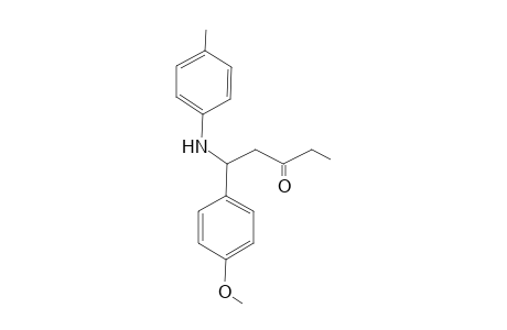 N-{-[.alpha.-(Propanoyl)methyl]-4'-methoxybenzyl}-4-methylaniline