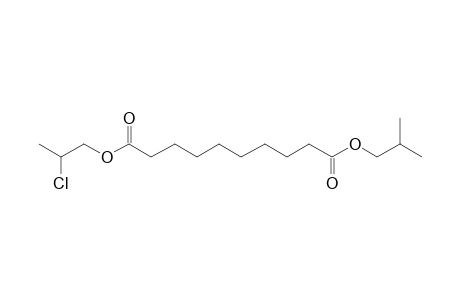 Sebacic acid, 2-chloropropyl isobutyl ester