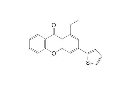 1-Ethyl-3-(2-thienyl)xanthen-9-one