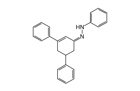 3,5-DIPHENYL-2-CYCLOHEXEN-1-ONE, PHENYLHYDRAZONE