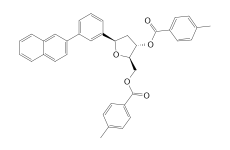 1,2-DIDEOXY-1-BETA-[3-(2-NAPHTHYL)-PHENYL]-3,5-DI-O-(4-TOLUOYL)-D-RIBOFURANOSIDE