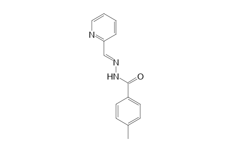 Benzoic acid, 4-methyl-, (2-pyridinylmethylene)hydrazide