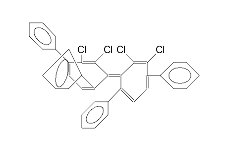 (Z)-2,2',3,3'-Tetrachloro-4,4',7,7'-tetraphenyl-1,1'-bicycloheptatrienyliden