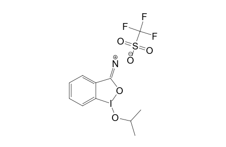 1-ISOPROPYLOXY-3(1H)-1,2-BENZIODOXOLE-3-IMINIUM-TRIFLATE