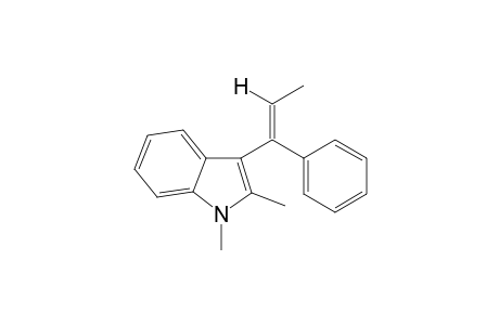 1,2-Dimethyl-3-(1-phenyl-1-propen-1-yl)-1H-indole II
