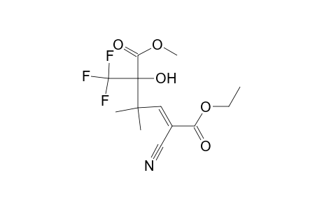 (E)-1-Ethyl 6-methyl 2-cyano-4,4-dimethyl-5-hydroxy-5-(trifluoromethyl)hex-2-enedioate isomer