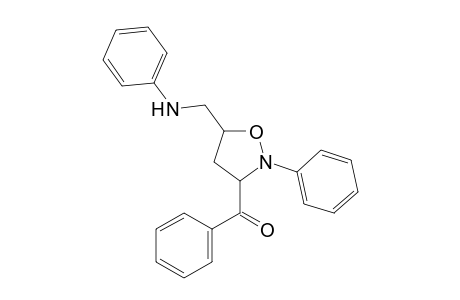 Methanone, phenyl[2-phenyl-5-[(phenylamino)methyl]-3-isoxazolidinyl]-