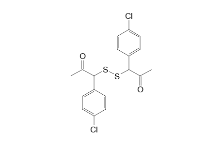 1-(4-Chlorophenyl)-1-[[1-(4-chlorophenyl)-2-keto-propyl]disulfanyl]acetone