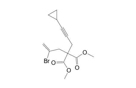 DIMETHYL-2-(2'-BROMOALLYL)-2-(3''-CYCLOPROPYL-2''-PROPYNYL)-MALONATE
