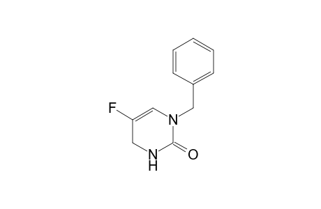 2(1H)-Pyrimidinone, 5-fluoro-3,4-dihydro-1-(phenylmethyl)-