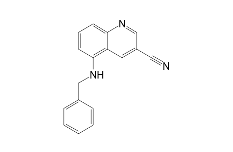 3-Cyano-5-benzylaminoquinoline