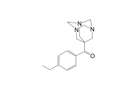 methanone, (4-ethylphenyl)-1,3,5-triazatricyclo[3.3.1.1~3,7~]dec-7-yl-