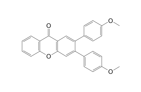 2,3-Bis(4-methoxyphenyl)-9H-xanthen-9-one