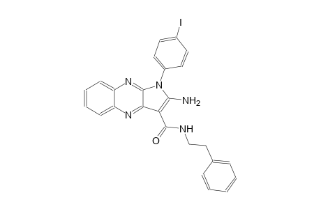 2-amino-1-(4-iodophenyl)-N-(2-phenylethyl)-1H-pyrrolo[2,3-b]quinoxaline-3-carboxamide