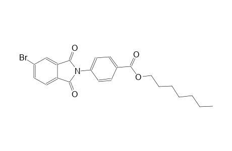 benzoic acid, 4-(5-bromo-1,3-dihydro-1,3-dioxo-2H-isoindol-2-yl)-, heptyl ester