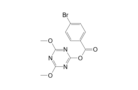2-(4-bromobenzoyloxy)-4,6-dimethoxy-1,3,5-triazine