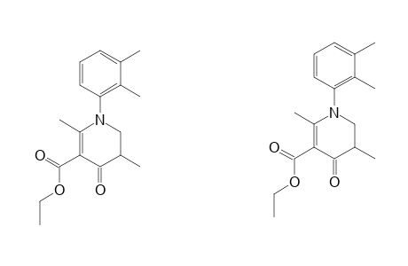 3-ETHOXYCARBONYL-1-(2,3-DIMETHYLPHENYL)-2,5-DIMETHYL-1,4,5,6-TETRAHYDRO-4(1H)-PYRIDONE