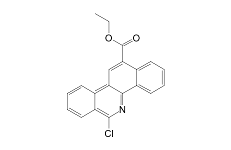 Ethyl 6-Chlorobenzo[c]phenanthridine-12-carboxylate