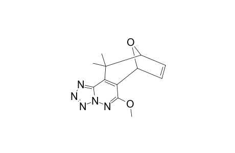 6-METHOXY-11,11-DIMETHYL-10,11-DIHYDRO-7,10-EPOXY-7H-CYCLOHEPTA-[D]-TETRAZOLO-[1.5-B]-PYRIDAZINE