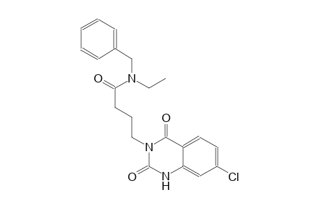 N-benzyl-4-(7-chloro-2,4-dioxo-1,4-dihydro-3(2H)-quinazolinyl)-N-ethylbutanamide