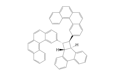 trans,trans,trans-1,2,2a,10b-tetrahydro-1,2-bis-(2-benzo(c)phenanthryl)cyclobuta(l)phenanthrene