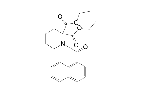 1-(1-Naphthoyl)piperidine-2,2-dicarboxylic acid diethyl ester