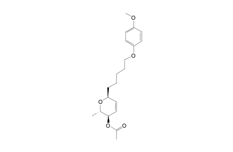 1-C-(4-O-ACETYL-2,3,6-TRIDEOXY-ALPHA-L-ERYTHRO-HEX-2-EN-PYRANOSYL)-5-(4'-METHOXYPHENOXY)-PENTANE