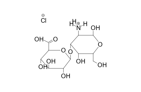 2-AMINO-2-DEOXY-3-O-(BETA-D-GLUCOPYRANOSYL)-ALPHA-D-GALACTOPYRONOS-6'-URONIC ACID, HYDROCHLORIDE