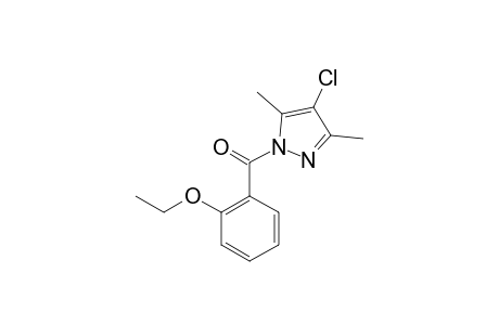 (4-CHLORO-3,5-DIMETHYL-1H-PYRAZOL-1-YL)-(2-ETHOXYPHENYL)-METHANONE