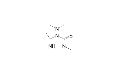 2,5,5-TRIMETHYL-4-DIMETHYLAMINO-1,2,4-TRIAZOLIDIN-3-THIONE