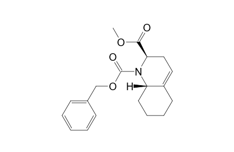 (2R*,8aS*)-1-(Benzyloxycarbonyl)-2-(methoxycarbonyl)-1,2,3,5,6,7,8,8a-octahydroquinoline