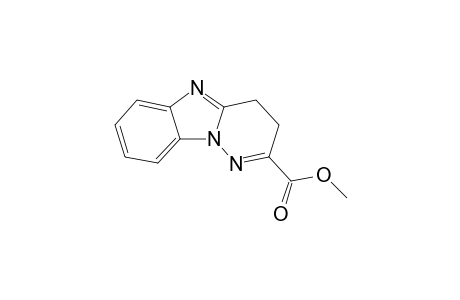 3,4-Dihydropyridazino[1,6-a]benzimidazole-2-carboxylic acid methyl ester