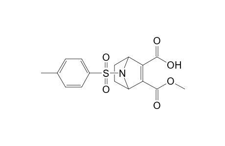 3-Methoxycarbonyl-7-(p-toluenesulfonyl)-7-azabicyclo[2.2.1]hept-2-ene-2-carboxylic acid