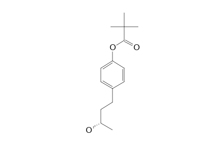 (S)-4-(P-PIVALOYLOXYPHENYL)-BUTAN-2-OL