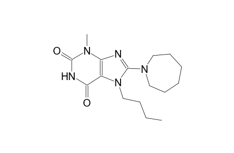 1H-purine-2,6-dione, 7-butyl-8-(hexahydro-1H-azepin-1-yl)-3,7-dihydro-3-methyl-