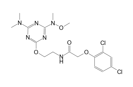 acetamide, 2-(2,4-dichlorophenoxy)-N-[2-[[4-(dimethylamino)-6-(methoxymethylamino)-1,3,5-triazin-2-yl]oxy]ethyl]-