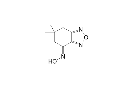 (E)-4,5,6,7-Tetrahydro-6,6-dimethylbenzo[c](1,2,5)-oxadiazol-4-one - oxime