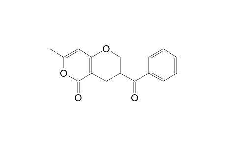 3-Benzoyl-7-methyl-3,4-dihydro-2H-pyrano[3,2-c]pyran-5-one