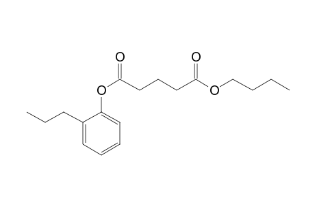 Glutaric acid, butyl 2-propylphenyl ester