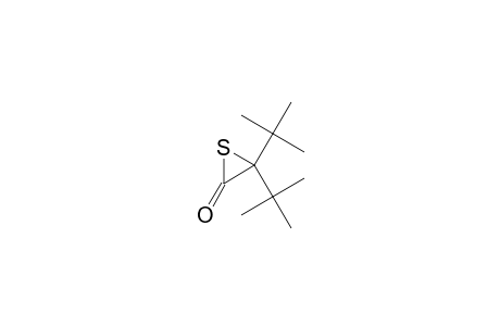 3,3-DI-TERT.-BUTYL-THIIRANE-2-THIONE