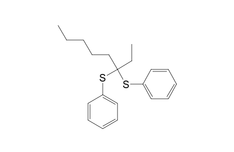 Benzene, 1,1'-[(1-ethylhexylidene)bis(thio)]bis-