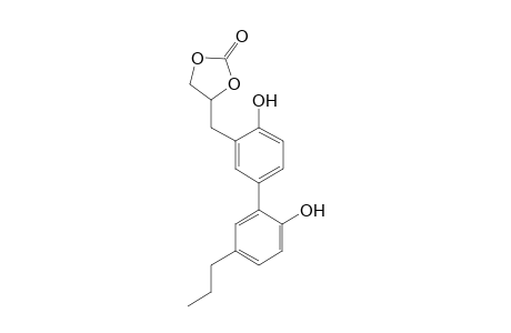 4-(4,2'-dihydroxy-5'-propyl-biphenyl-3-ylmethyl)-[1,3]dioxolane-2-one