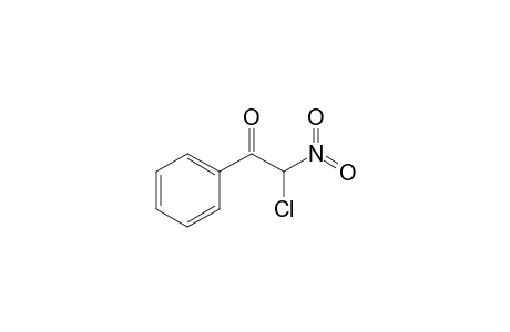 2-chloranyl-2-nitro-1-phenyl-ethanone